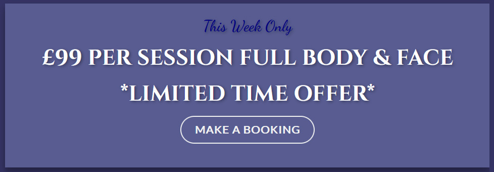 Special Offer laser hair removal full body and face at Hause of Skin Sheffield