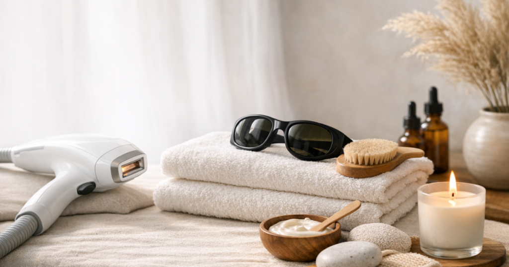 laser hair removal preparation