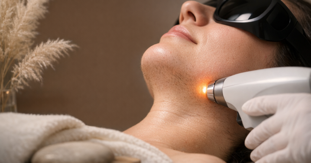 laser hair removal PCOS safety